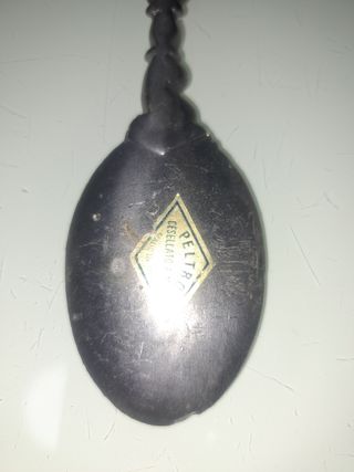 Antigua cuchara  plomo