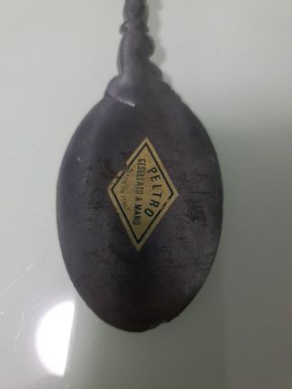 Antigua cuchara  plomo