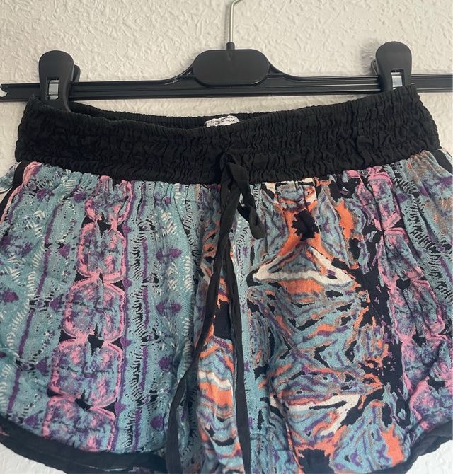 Shorts estampados multicolor