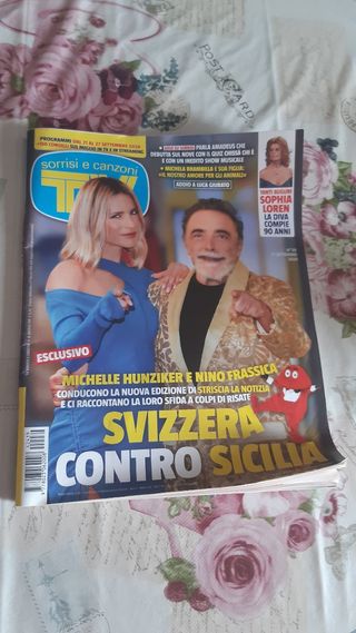 Riviste TV sorrisi e canzoni