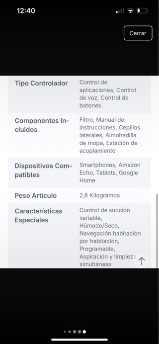 Roomba Combo Essential - Aspirador