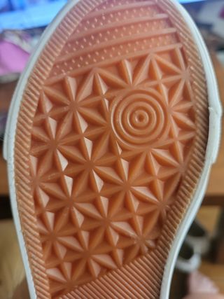 Zapatillas tipo Converse turquesa altas, talla 33
