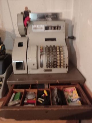 Máquina registradora antigua NCR