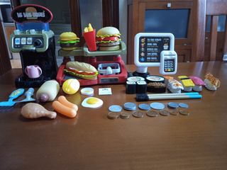 Juguete cocina: Hamburguesas, sushi, etc.