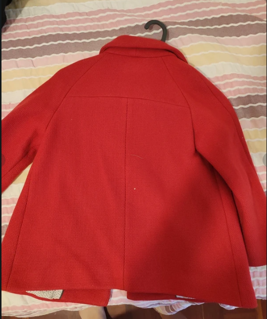 Casaco Zara menina - Vermelho