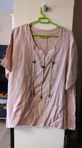 Blusa estampada talla 3 XL.