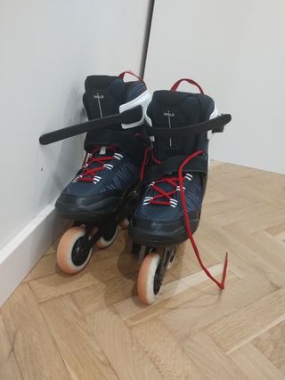 Patines Oxelo - Talla 43 + rodilleras y muñequeras