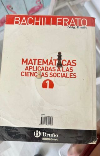 Libro Matemáticas Aplicadas a las Ciencias Sociale