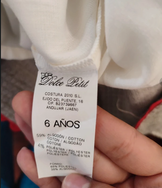 Vestido menina Dolce Petit - 2 anos