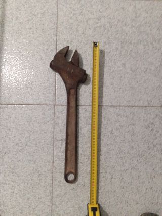 Llave inglesa antigua 50cm