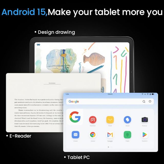 NUEVO - Tableta Android 15 20GB 256GB