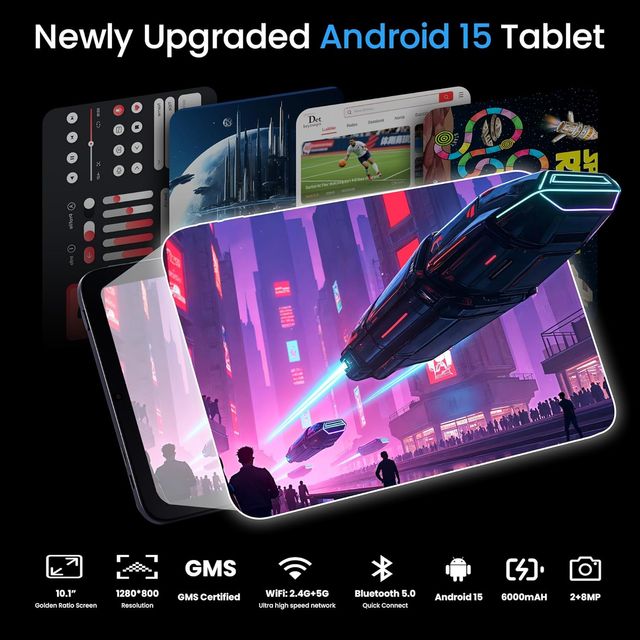 NUEVO - Tableta Android 15 20GB 256GB
