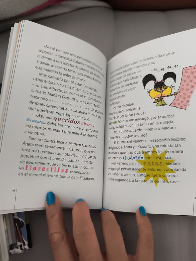 Libros juveniles de Gaturro (2, 3 y 4)