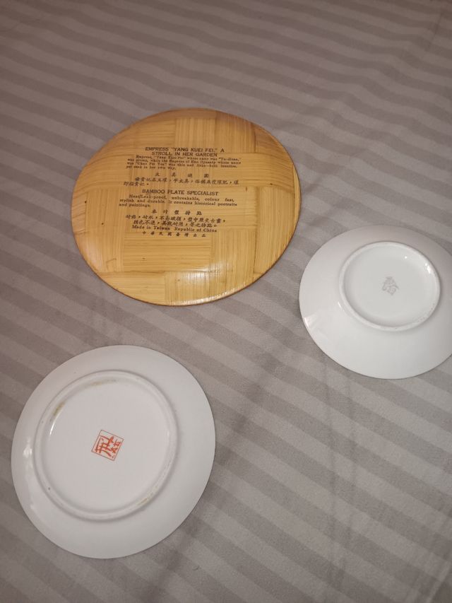 6 Platos Decorativos Vintage