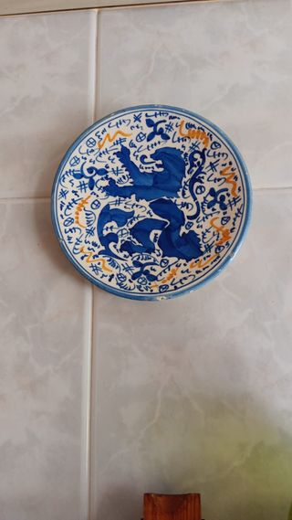 6 Platos Decorativos Vintage