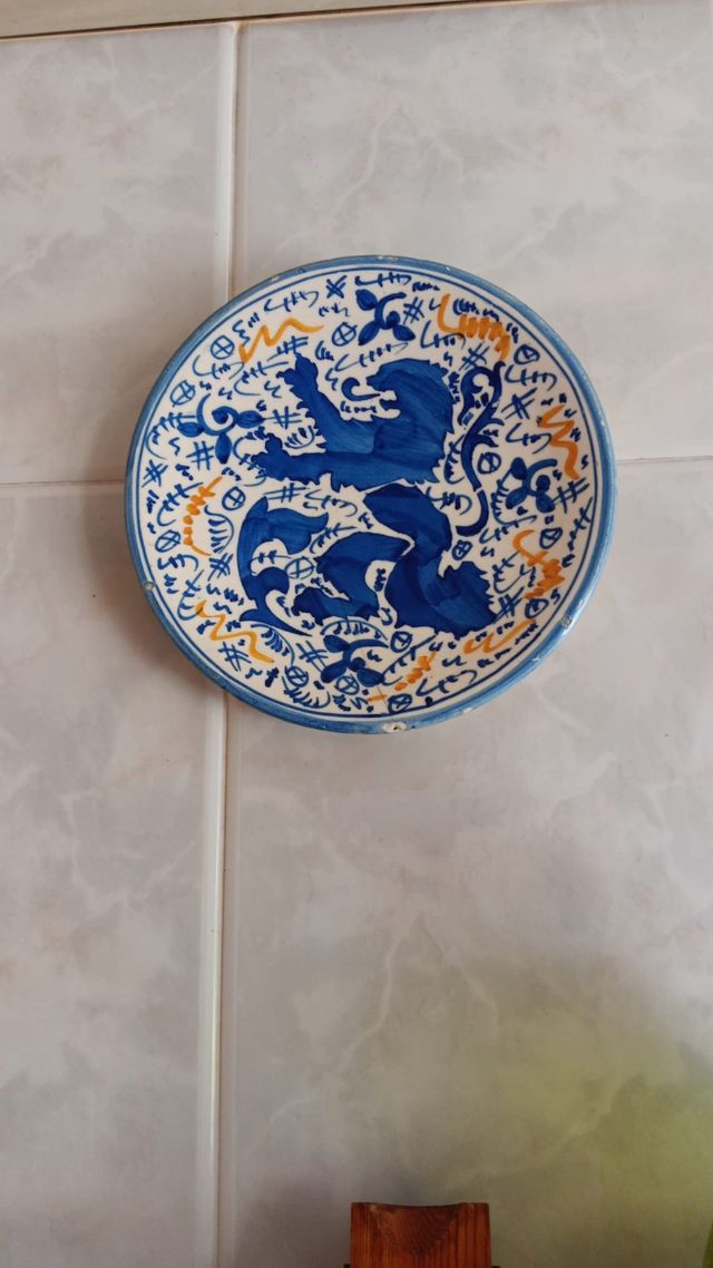 6 Platos Decorativos Vintage