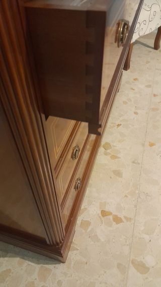 Dormitorio completo madera