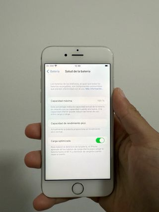 iPhone 6s 128GB Silver - Muy buen estado