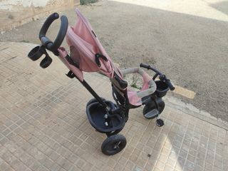 Triciclo infantil rosa Kinderkraft