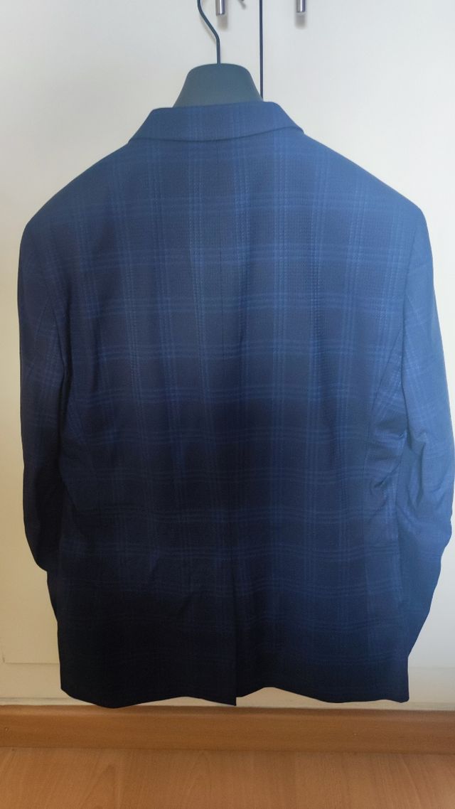 Traje completo Antony Morato azul cuadros