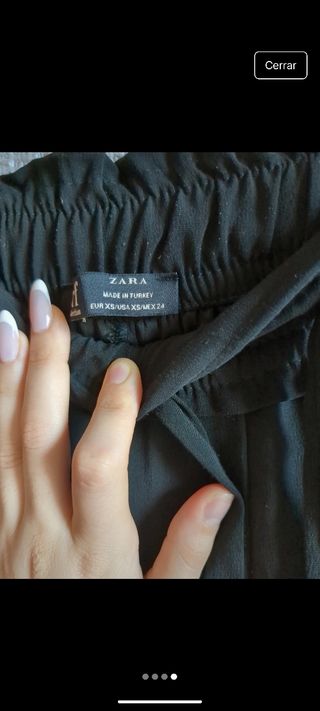 Pantalón negro largo 