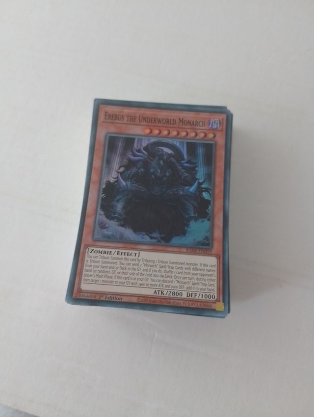 Lote de cartas Yugioh