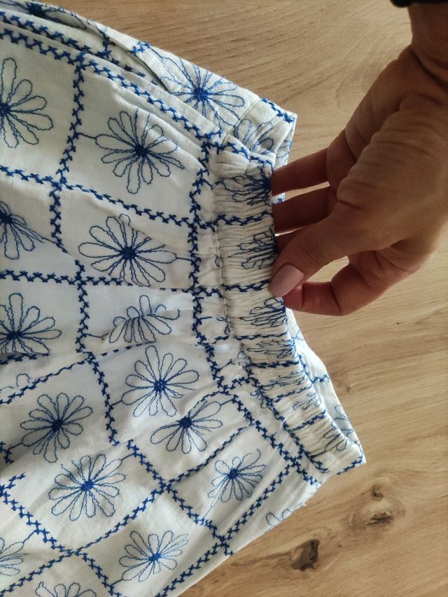 Conjunto ZARA niña algodón y lino 11-12 años