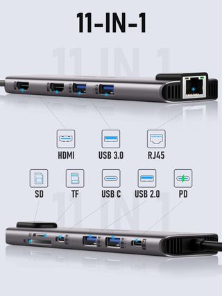 Hub USB-C Lemorele 11 in 1 [NUOVO!]