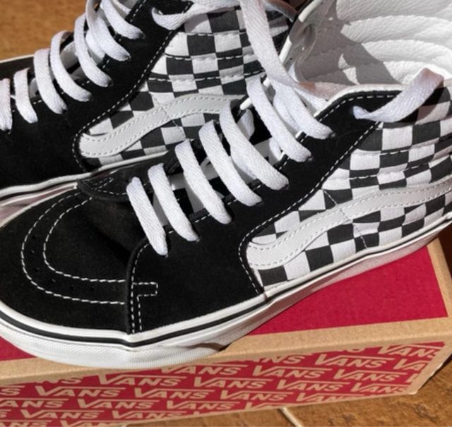Vans Sk8-Hi Platform Checkered