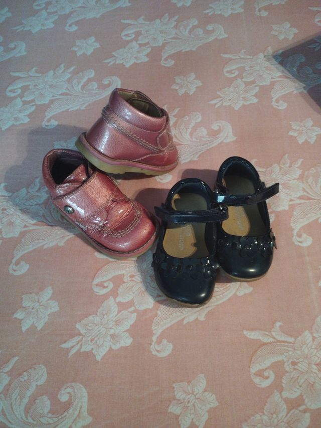 Zapatos niña n°22 - 2 pares