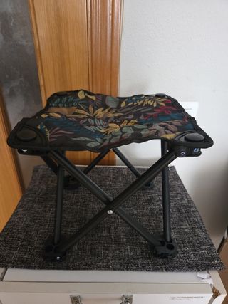 Silla plegable camping pesca