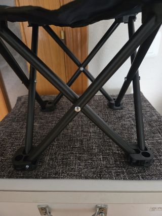 Silla plegable camping pesca