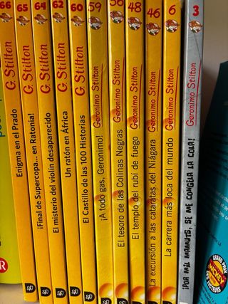 Lote 11 libros Geronimo Stilton