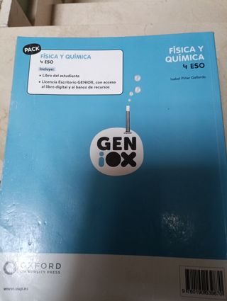 Física y Química 4º ESO. Libro del estudiante. ...