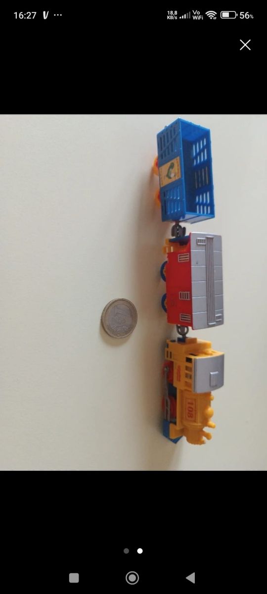 Trenino giocattolo vintage