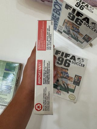 FIFA 96 Soccer Game Boy (2x)