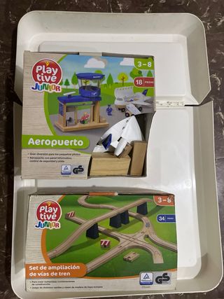 Playtive Junior Centro operaciones tren Aeropuerto