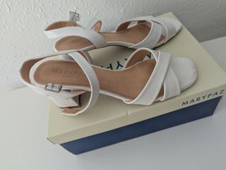 MARYPAZ - Sandalias blancas
