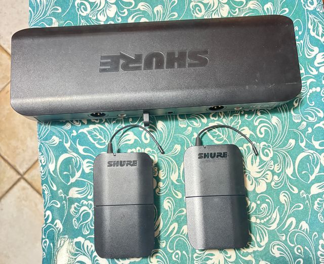 Microfono SHURE BLX188, impeccabile
