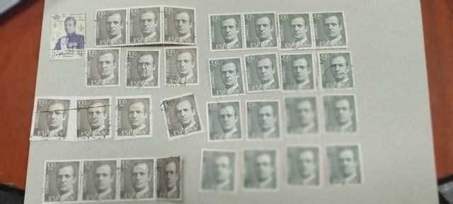 Sellos España Juan Carlos I (100-200 pts)