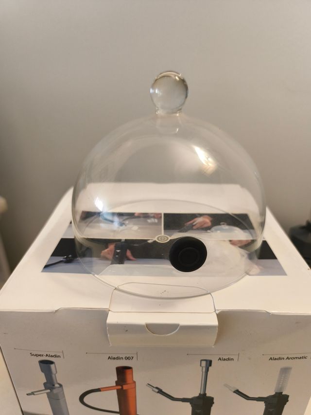 Ahumador Aladin c/Campana de Vidrio