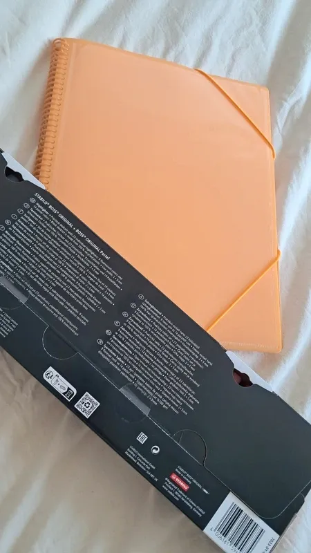 Pack papelería naranja