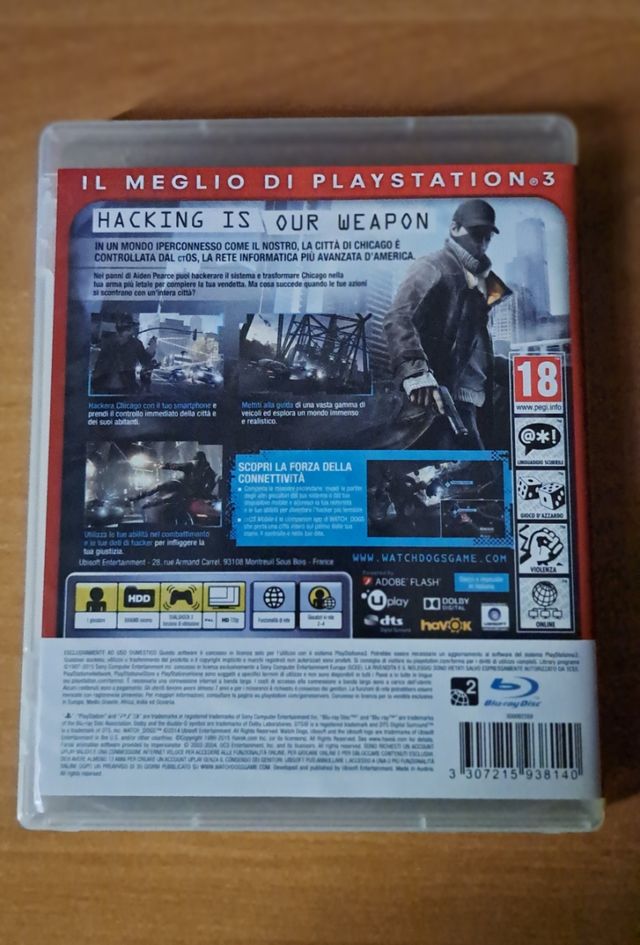Watch Dogs PS3 - Gioco Ubisoft