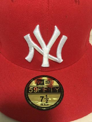 Gorra New Era 59FIFTY roja