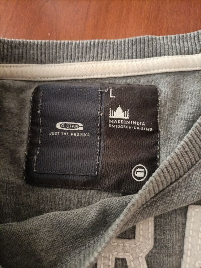 Camiseta G-Star RAW gris - Talla L
