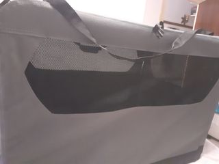 Transportín Perro Gris - Plegable