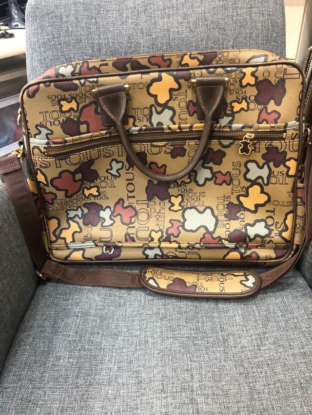 Maletín Tous estampado - Piel