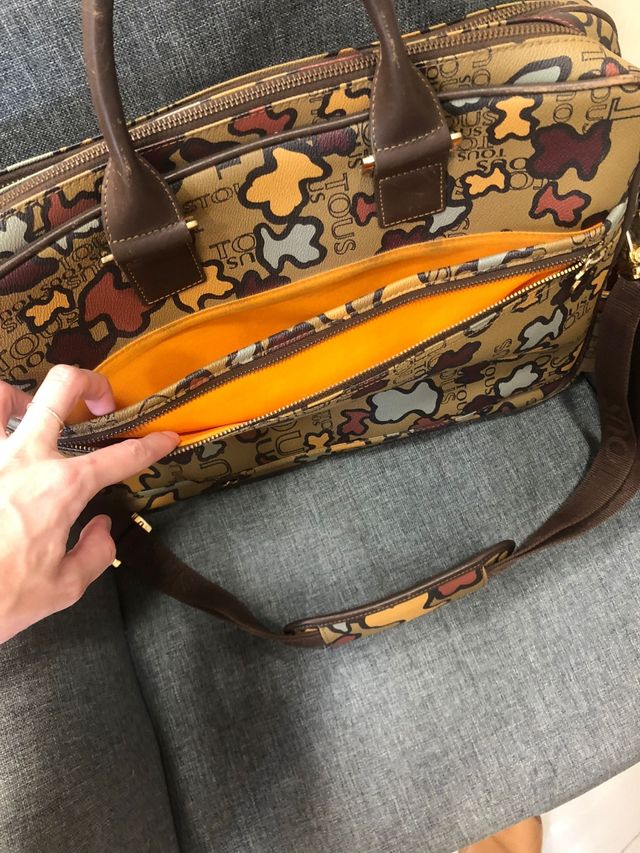 Maletín Tous estampado - Piel