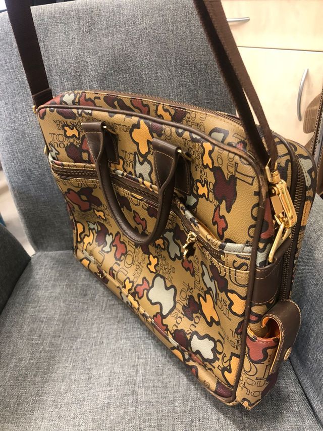 Maletín Tous estampado - Piel