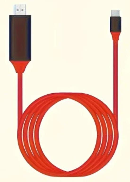 Cable USB-C a HDMI 4K